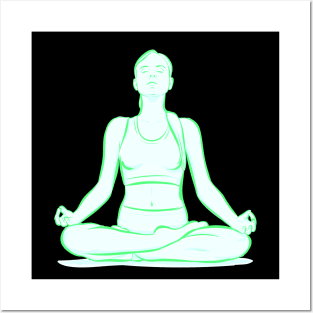 NAMASTE GIRL #1 Posters and Art